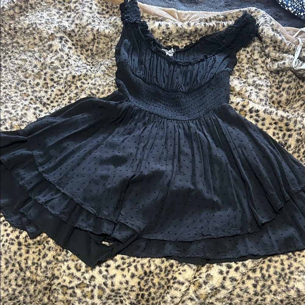 Urban outfitters black romper